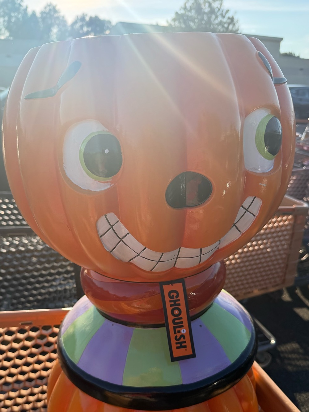 2025 Halloween Pumpkin Stool TikTok Viral